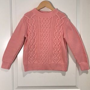 J Crew crewcuts Girls All Cotton Cable Sweater